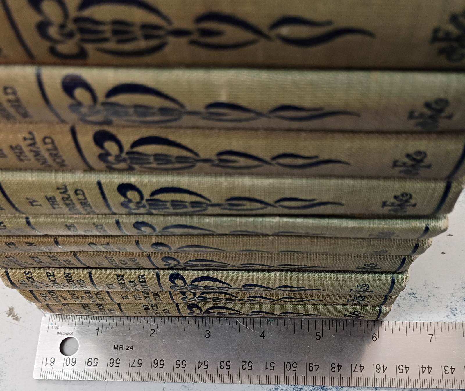 1912 The Wonders of Science in Modern Life 10 Vols Funk & Wagnalls Antique Books