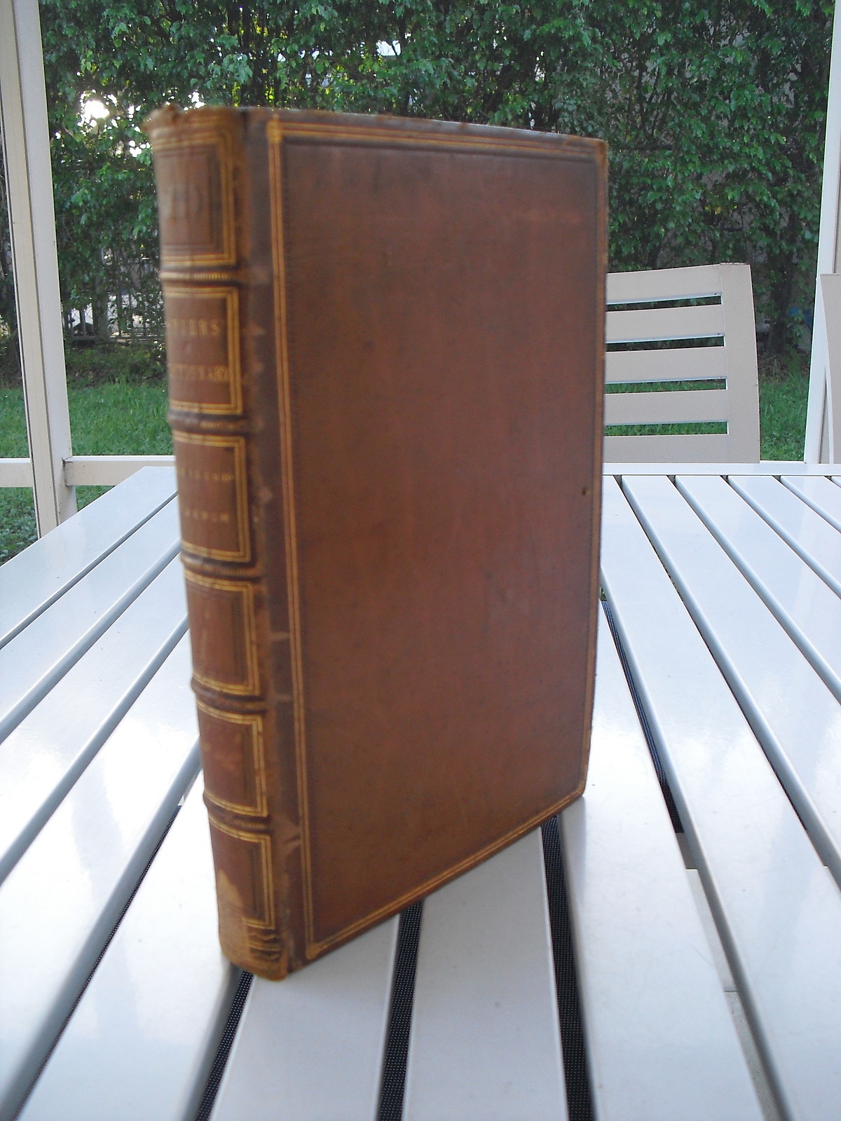 DICTIONNAIRE GENERAL ANGLAIS-FRANCAIS NOUVELLEMENT REDIGE PAR A. SPIERS 1850