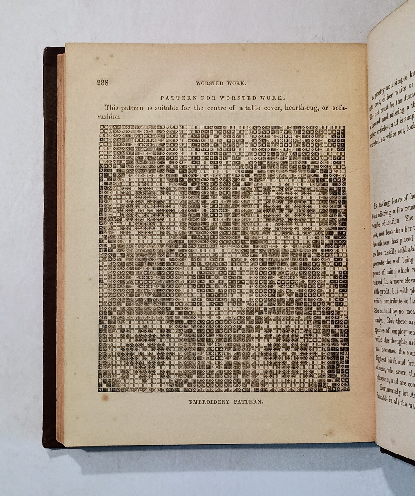 1859 The Ladies Hand Book of Fancy & Ornamental Work, Illust, Knitting Quilting