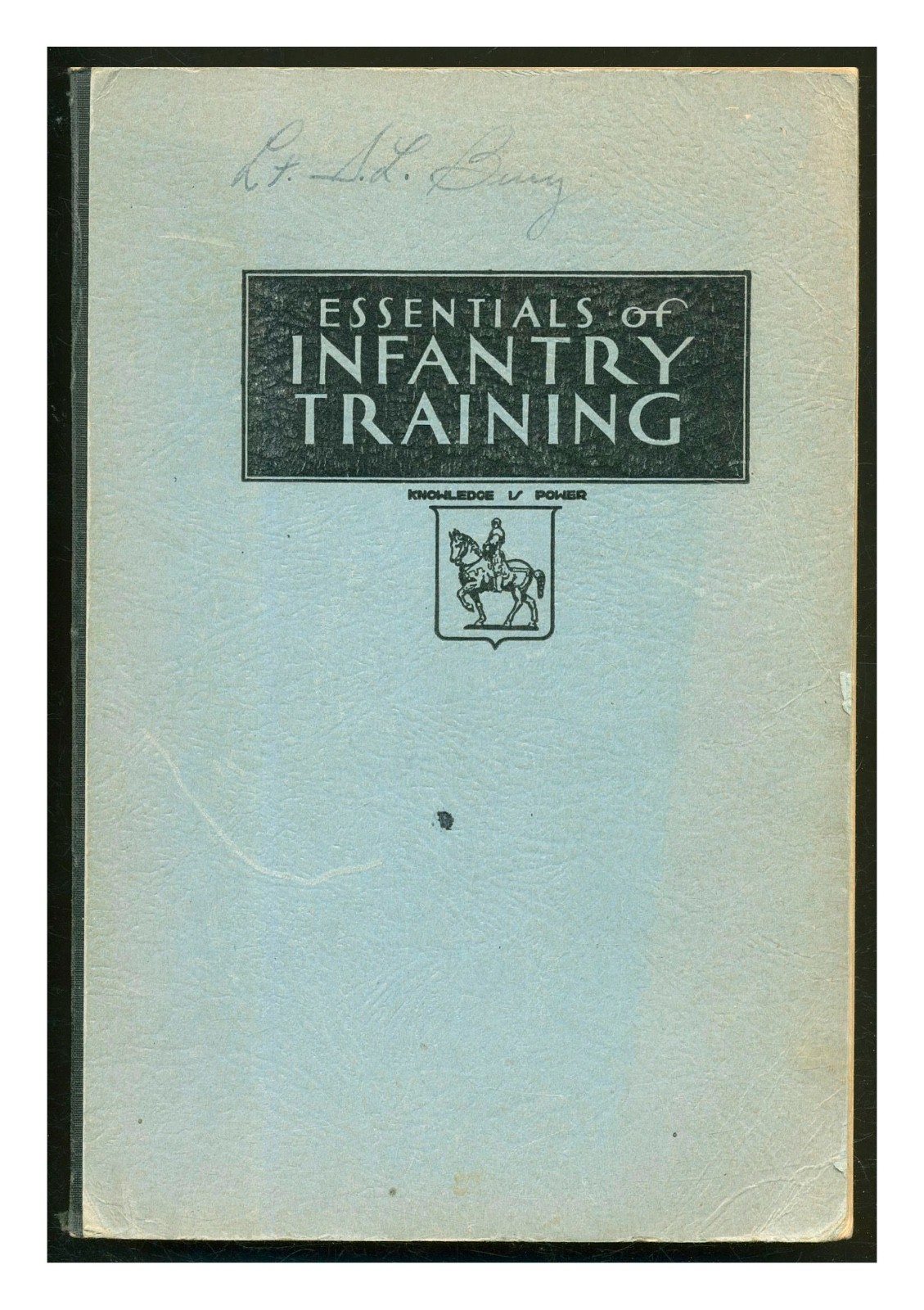 Essentials of Infantry Training PB 1942 WWII Tactics Shooting PT Drill W6