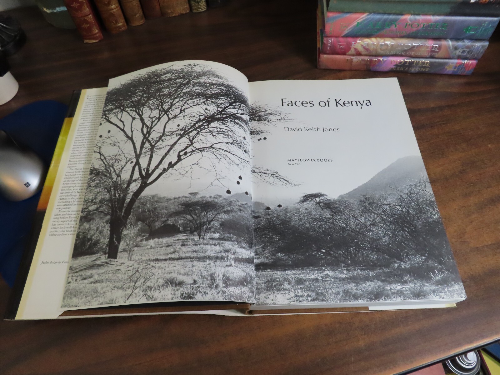 Faces of Kenya David Keith Jones SIGNED 1978 HC 0241897483