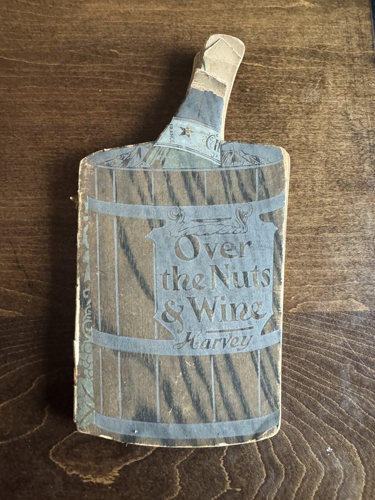 Over The Nuts And Wine By James Clarence Henry Book Of Toasts – Published 1906