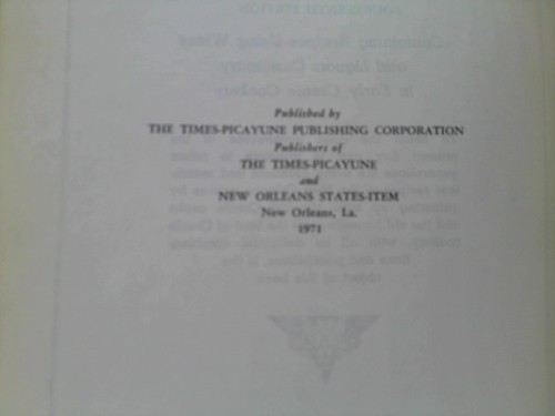 The Picayune Original Creole Cookbook by The Original Picayune Creole Cook Book