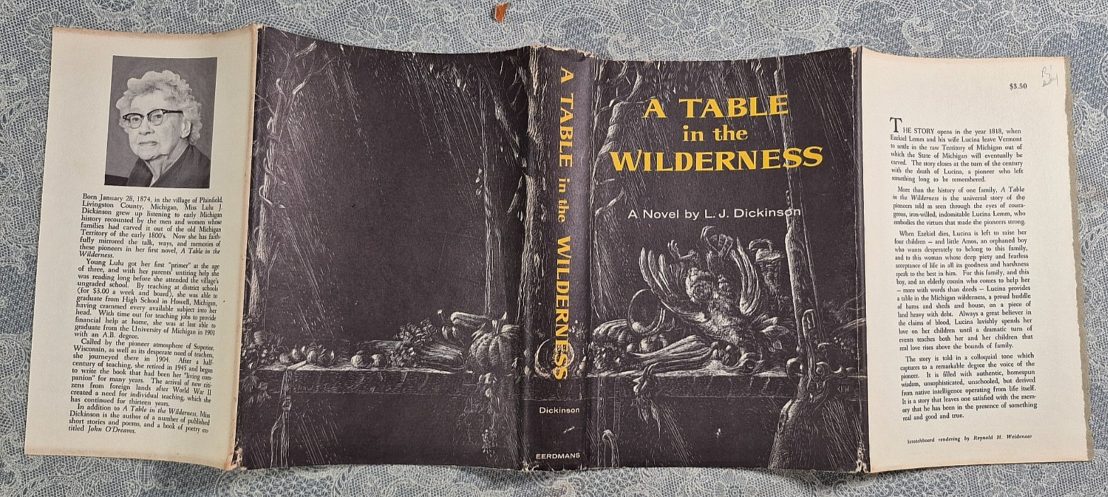 A Table in the Wilderness: L. J. Dickinson. Wm. B. Eerdmans, Pub. 1959