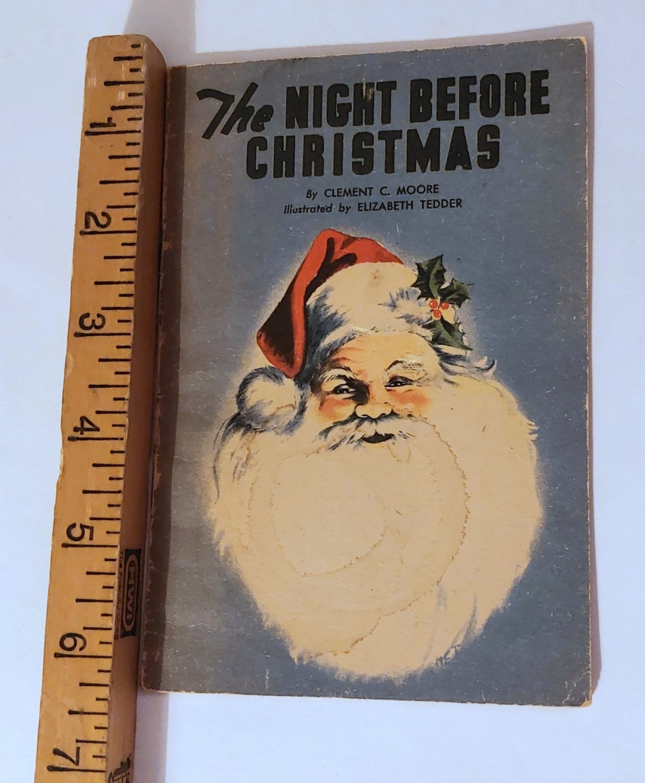 Vintage Whitman 1938 The Night Before Christmas Illustrated Elizabeth Tedder