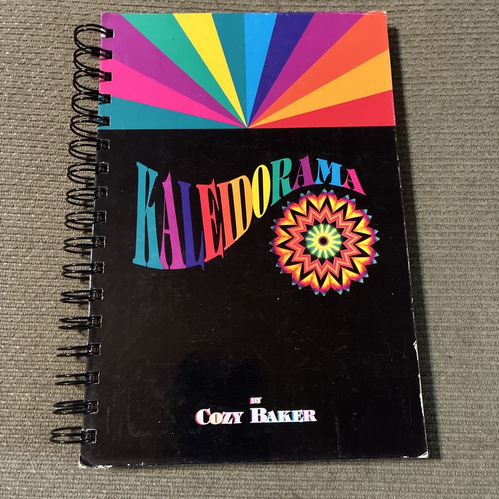 Kaleidorama by Cozy Baker (1990, Spiral) Not Written In