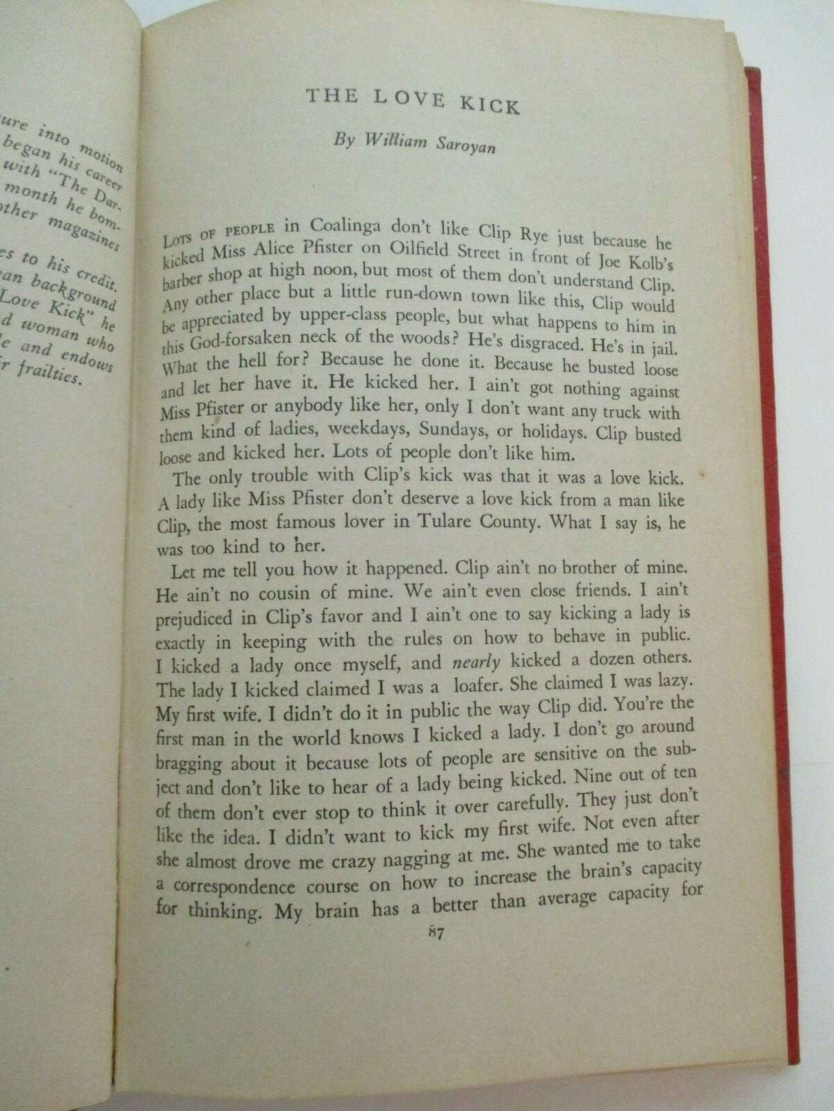 Vintage Hardback Book Stories Essays Tales for Males 1945 Ed Fitzgerald