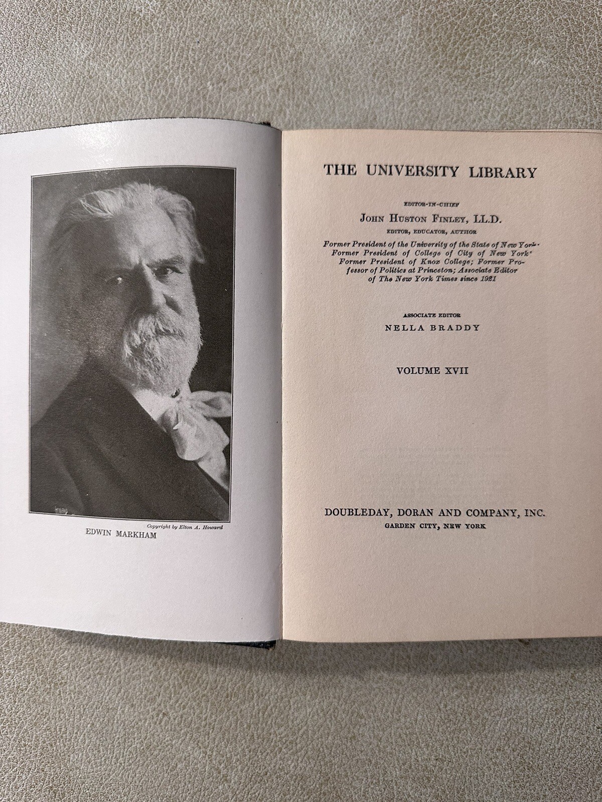 The University Library Volume XVII 1936