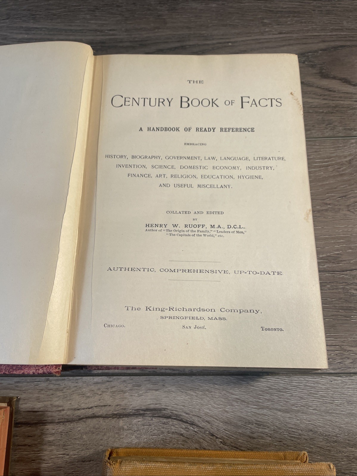 Lot of 4 Vintage Brown Earth Tone Old Book Decor Staging Antique Prop Decorative