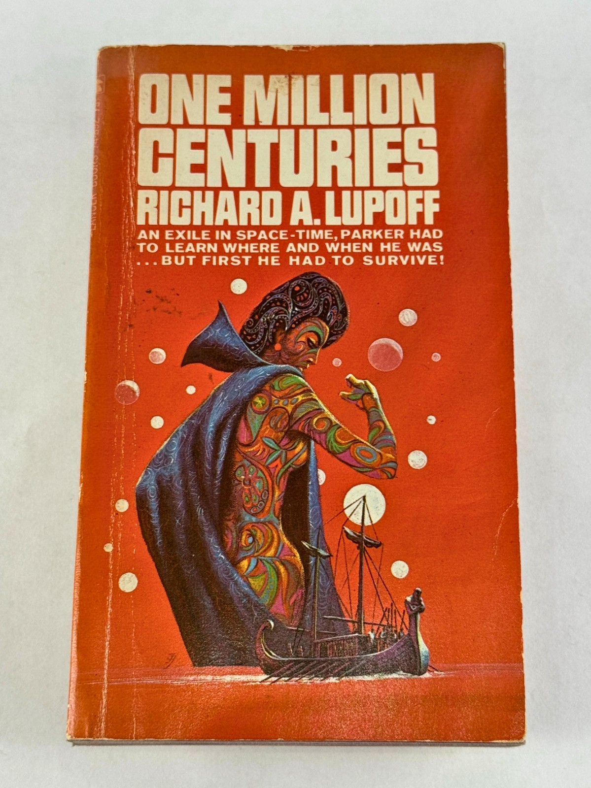One Million Centuries Richard Lupoff 1967 Vintage Sci-Fi Lancer Paperback PBO