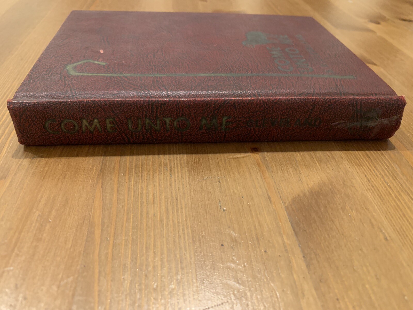 Come Unto Me HC 1968 E. E. Cleveland Devotional Review & Herald Vintage