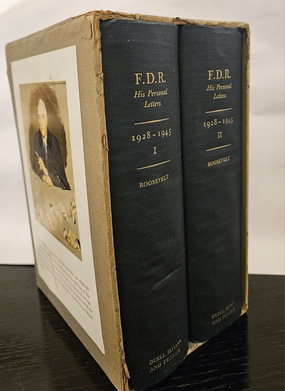 F.D.R His Personal Letters 1928-1945 Vol 1 – 2 Edited By Elliot ROOSEVELT