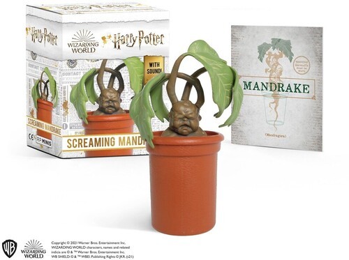 Harry Potter Screaming Mandrake: With Sound! [Used Very Good Book] Gift Set