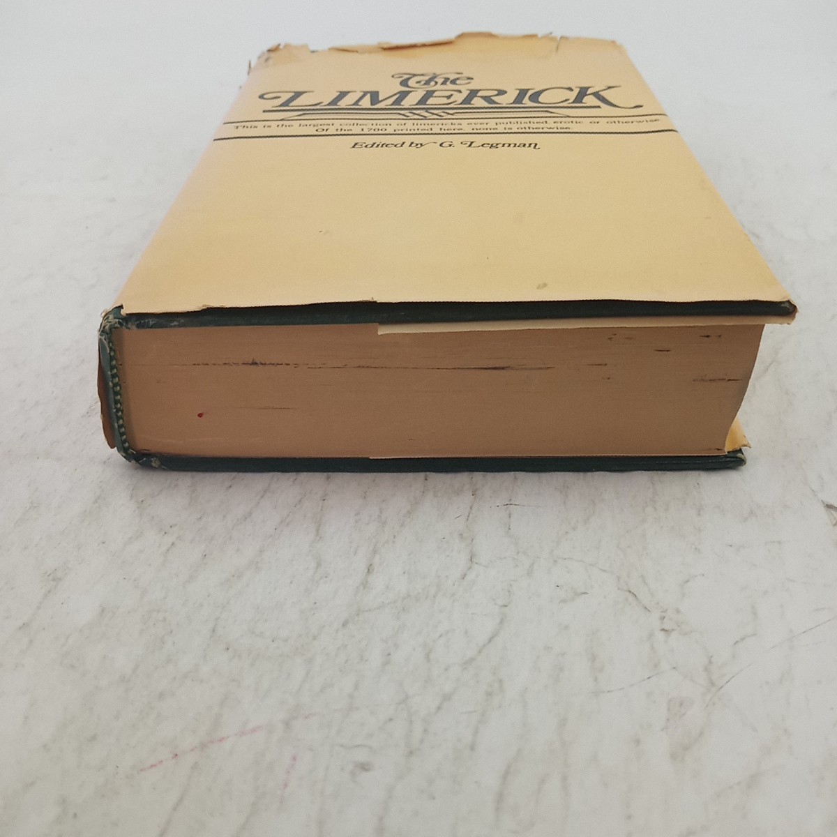 The Limerick: 1700 Examples with Variants and Index by G. Legman 1969 HC/DJ