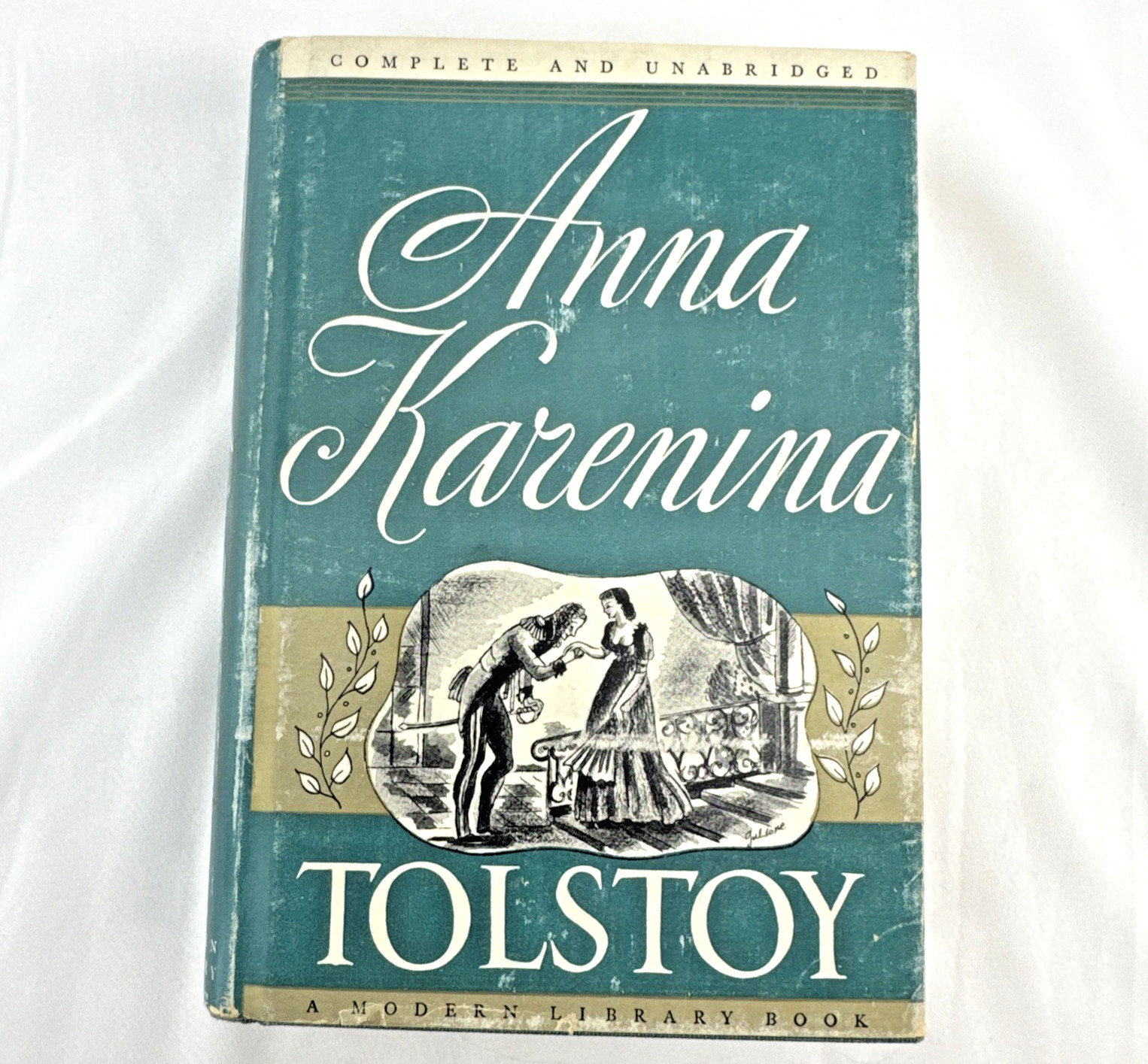 VTG Anna Karenina Leo Tolstoy The Modern Library 1950 HD DJ V Good
