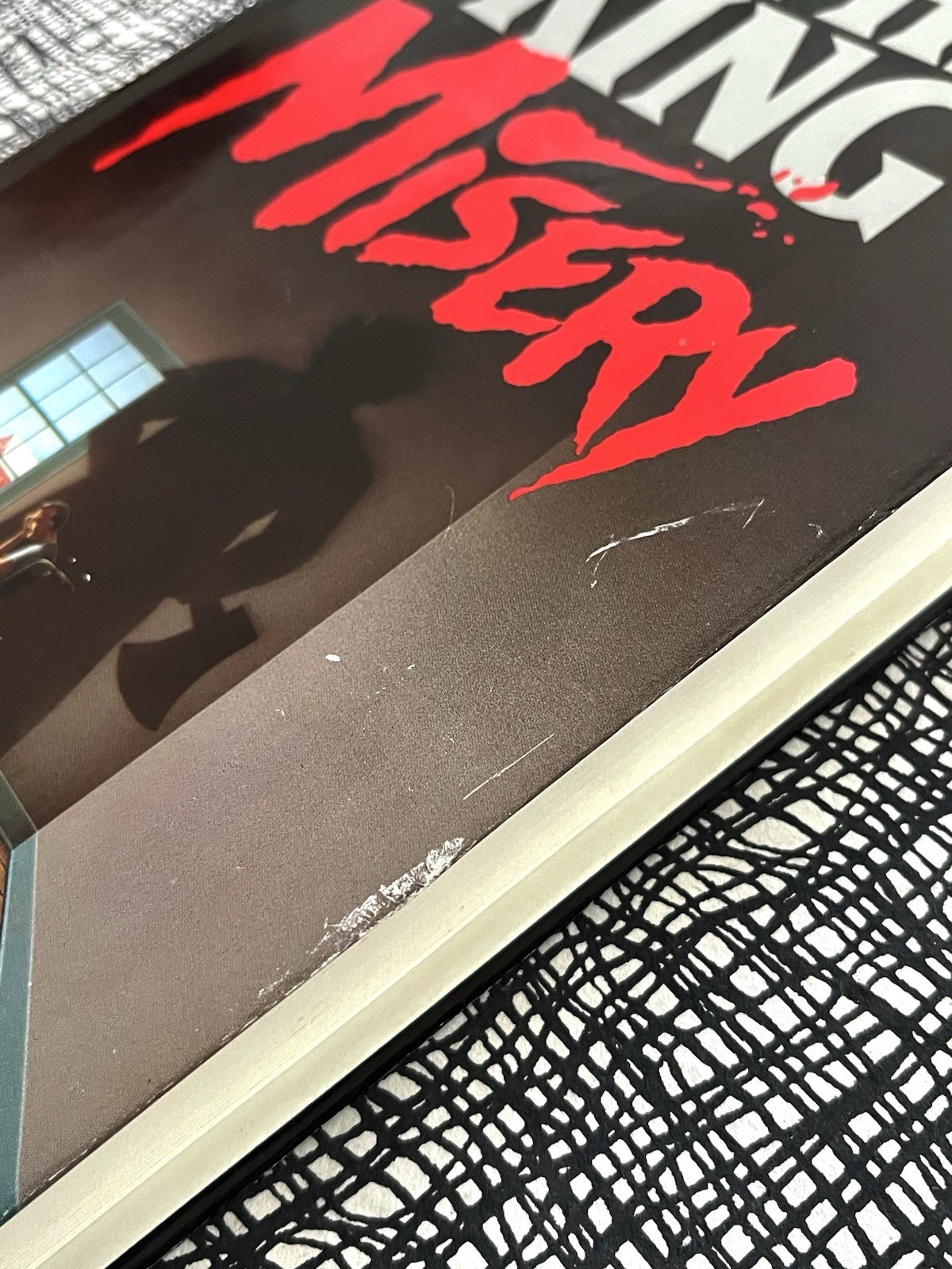 MISERY / THINNER ~ STEPHEN KING /RICHARD BACHMAN LOT VG BCE 1984, 1987 HORROR