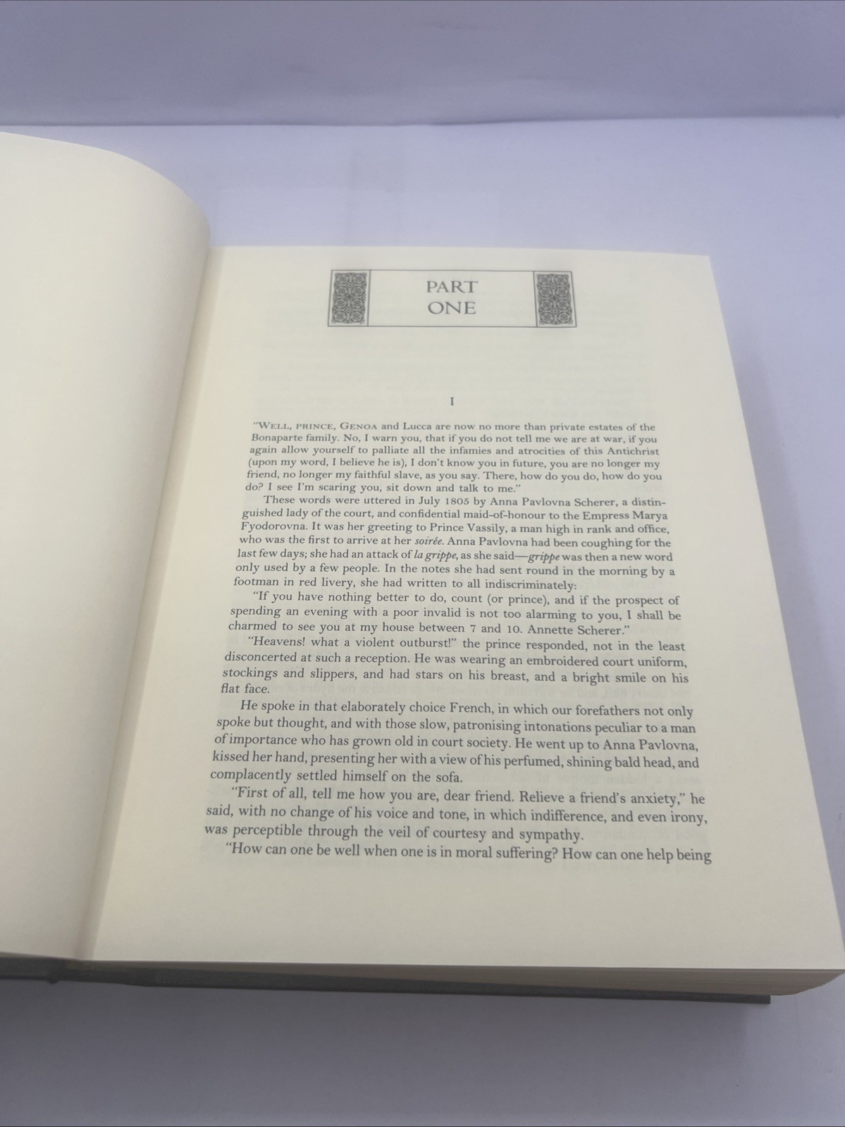 Leo Tolstoy War and Peace Time Warner Libraries Leather Illustrated Hardcover