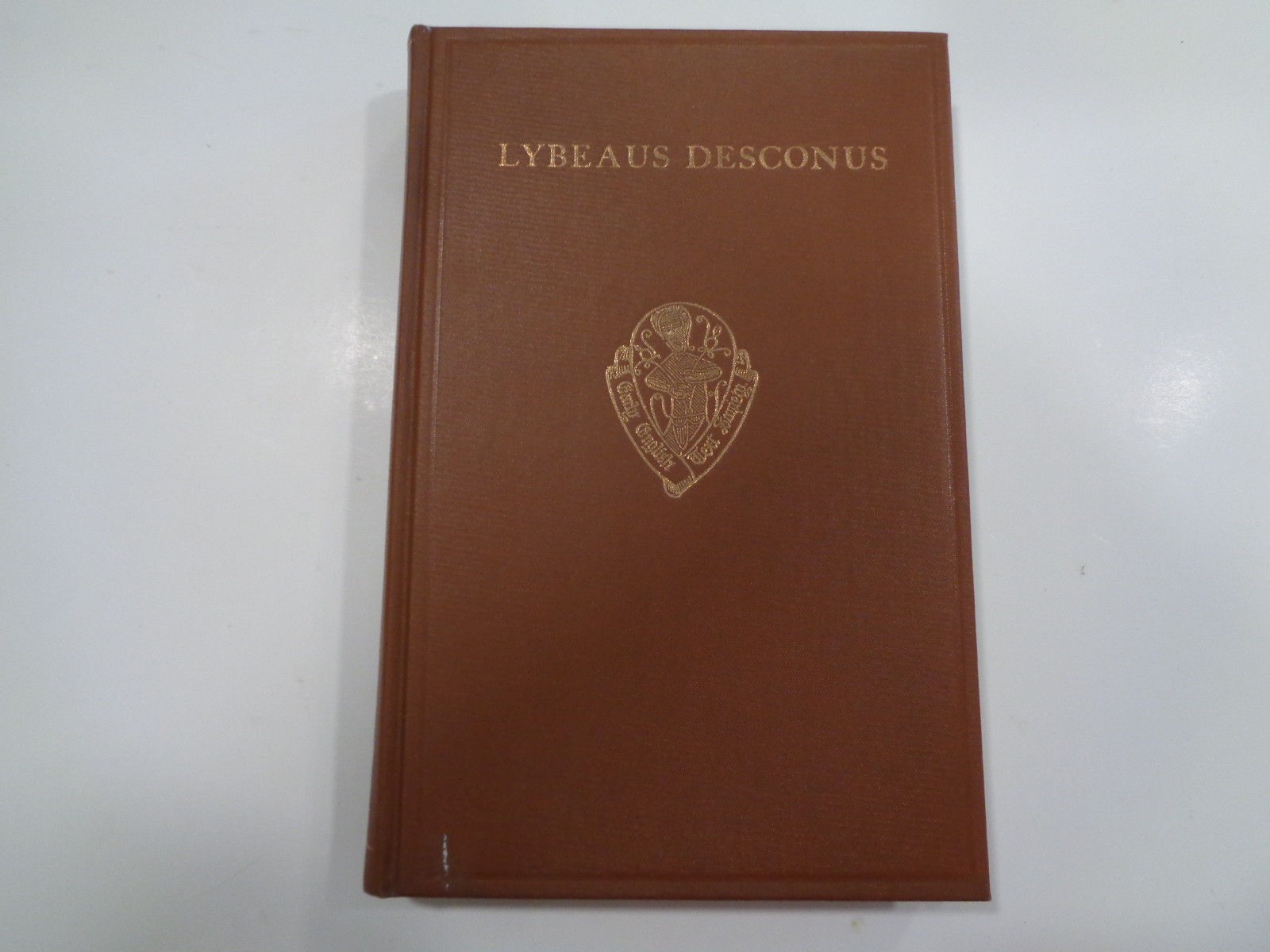 Lybeaus Desconus 1969 Early English Text Society Language Study