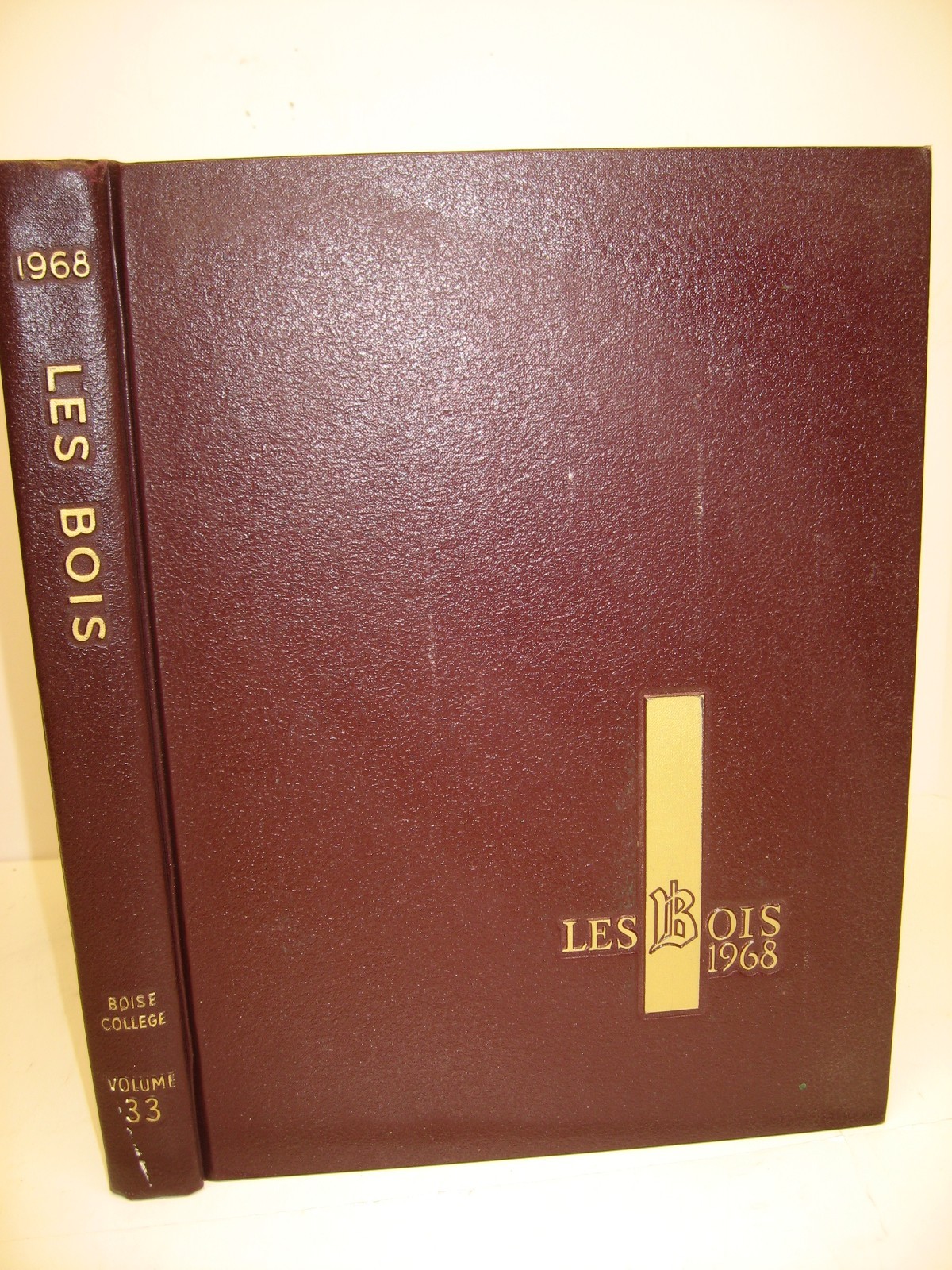 1968 Les Bois, Boise College, Boise, Idaho Yearbook
