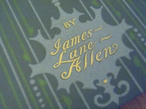 SUMMER IN ARCADY; A TALE IN NATURE by James Lane Allen 1900 Kentucky Novel