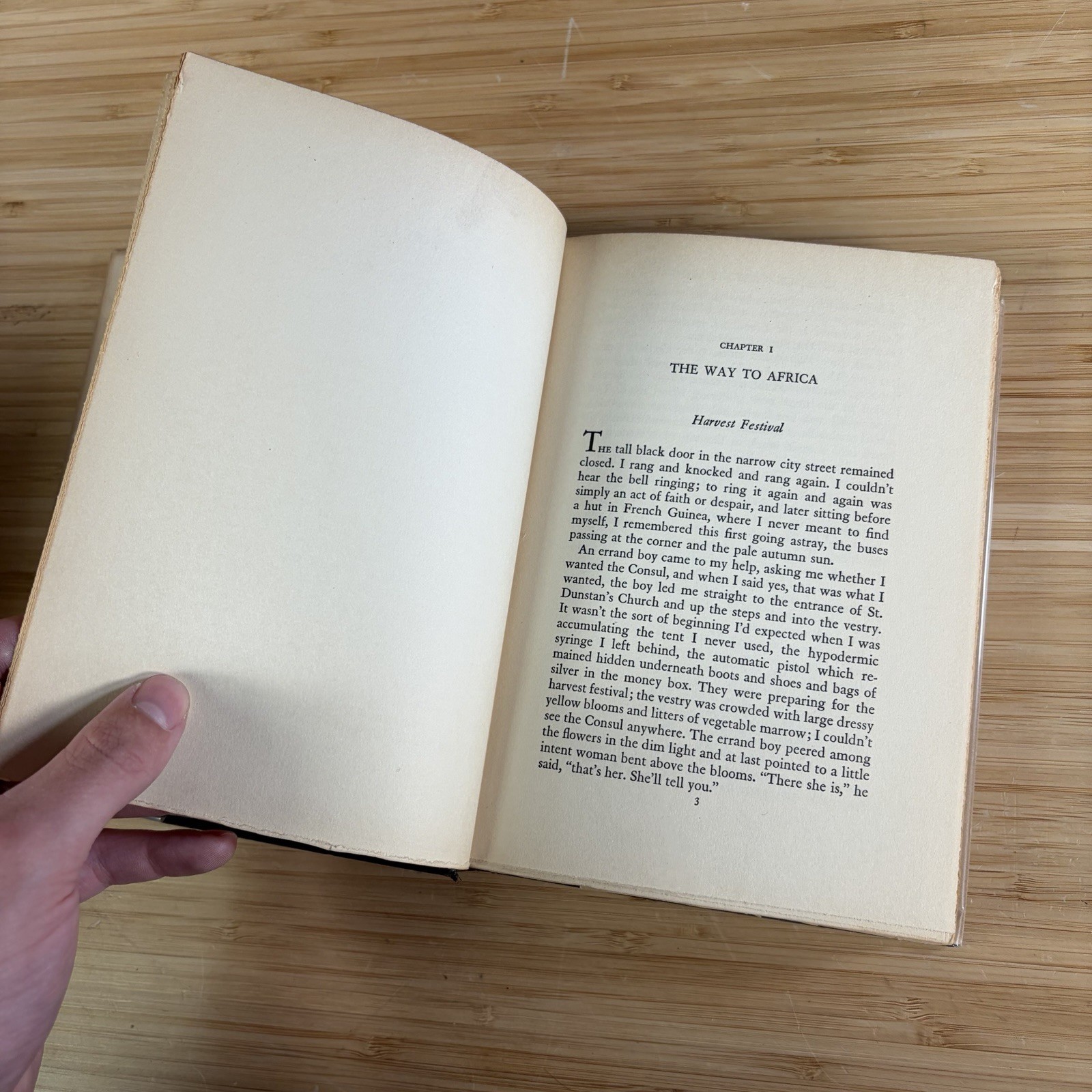 Graham Greene / Journey Without Maps 1st Edition First Print 1936