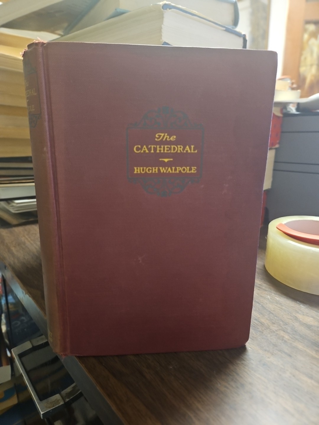 Hugh Walpole / THE CATHEDRAL 1st Edition 1922 HC Vintage Rare