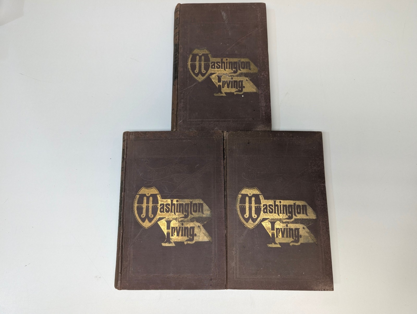The Works of Washington Irving P.F. Collier Vol I–III Set