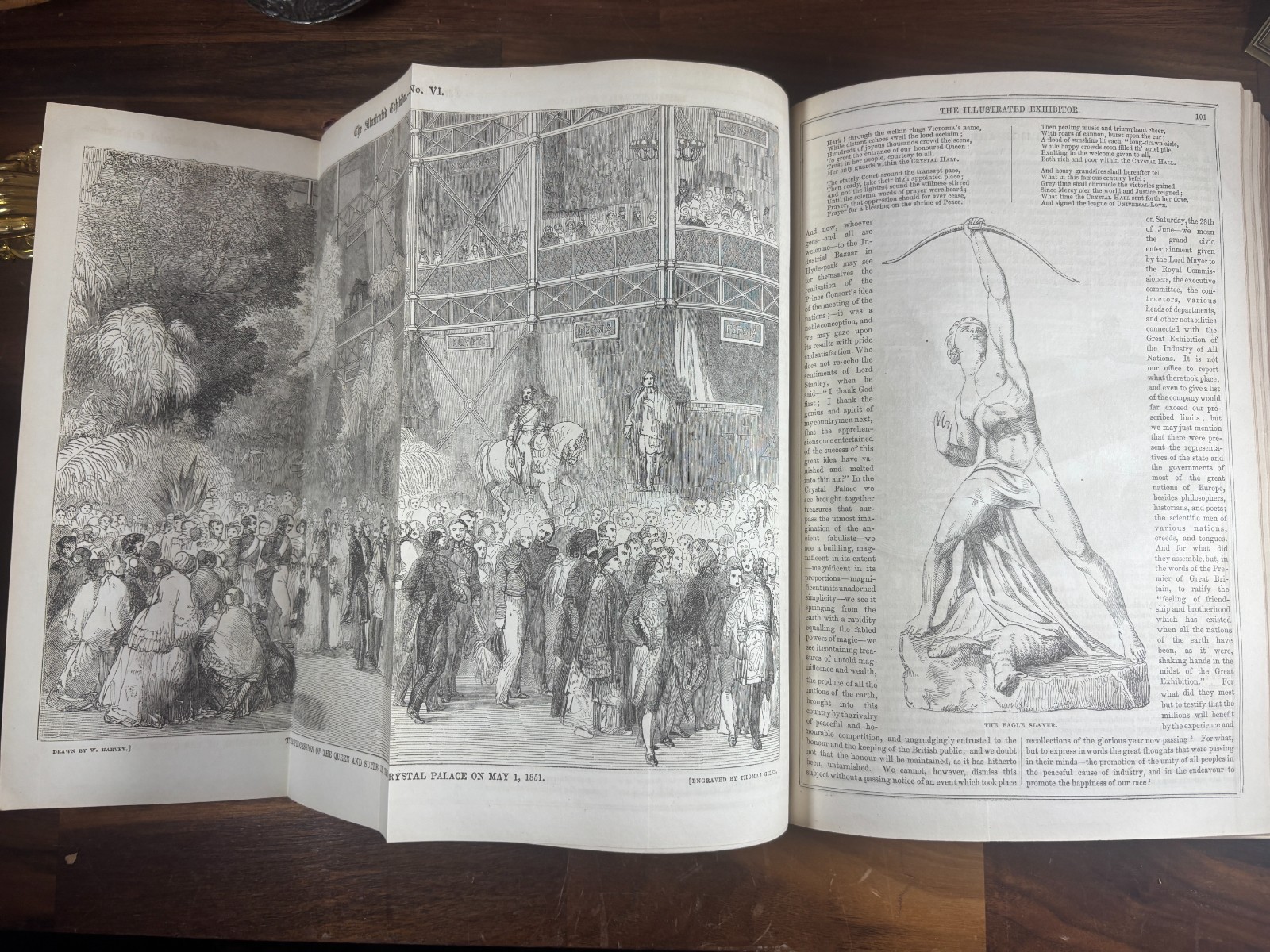 First Edition The Illustrated Exhibitor, Crystal Palace / Hyde Park Printed 1851