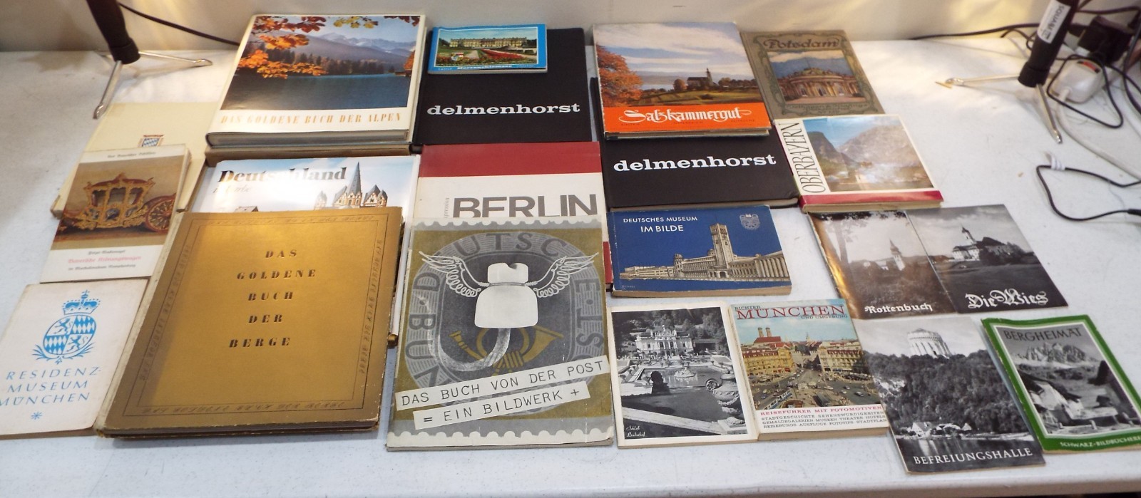 Lot 21 Vintage Antique German Picture Text Historical Books Cards Berlin Munchen