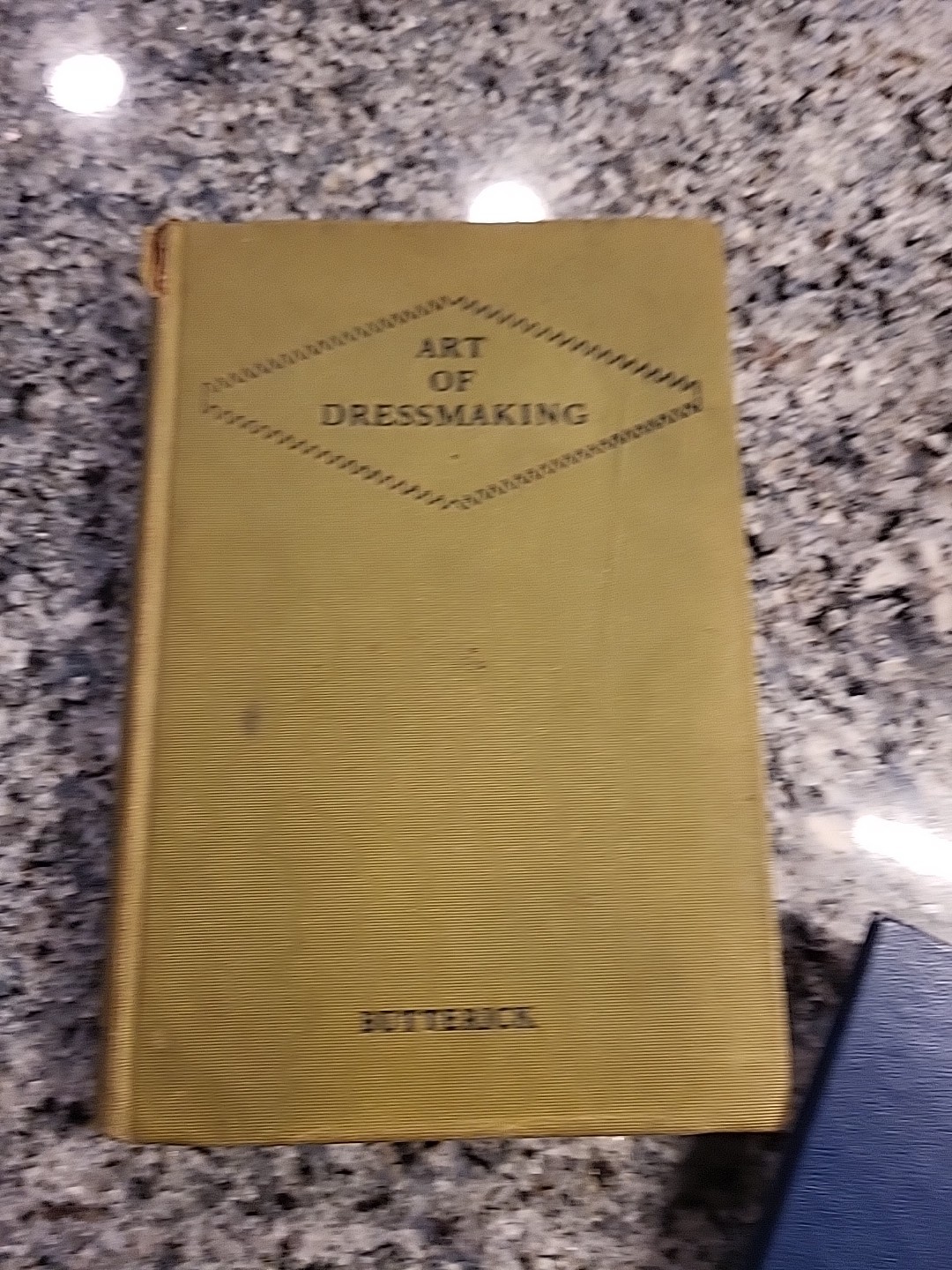 Vintage 1927 Butterick Art of Dressmaking Hardcover Cloth Sewing Book 1st Ed