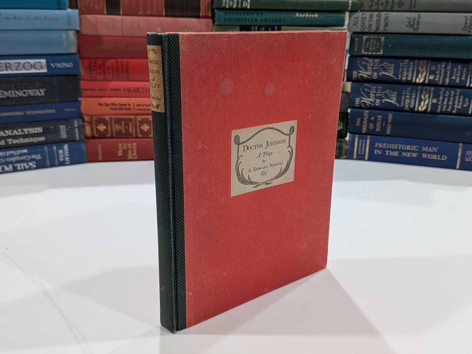 Doctor Johnson A Play | A. Edward Newton | 1923 | Atlantic Monthly Press 1st Ed