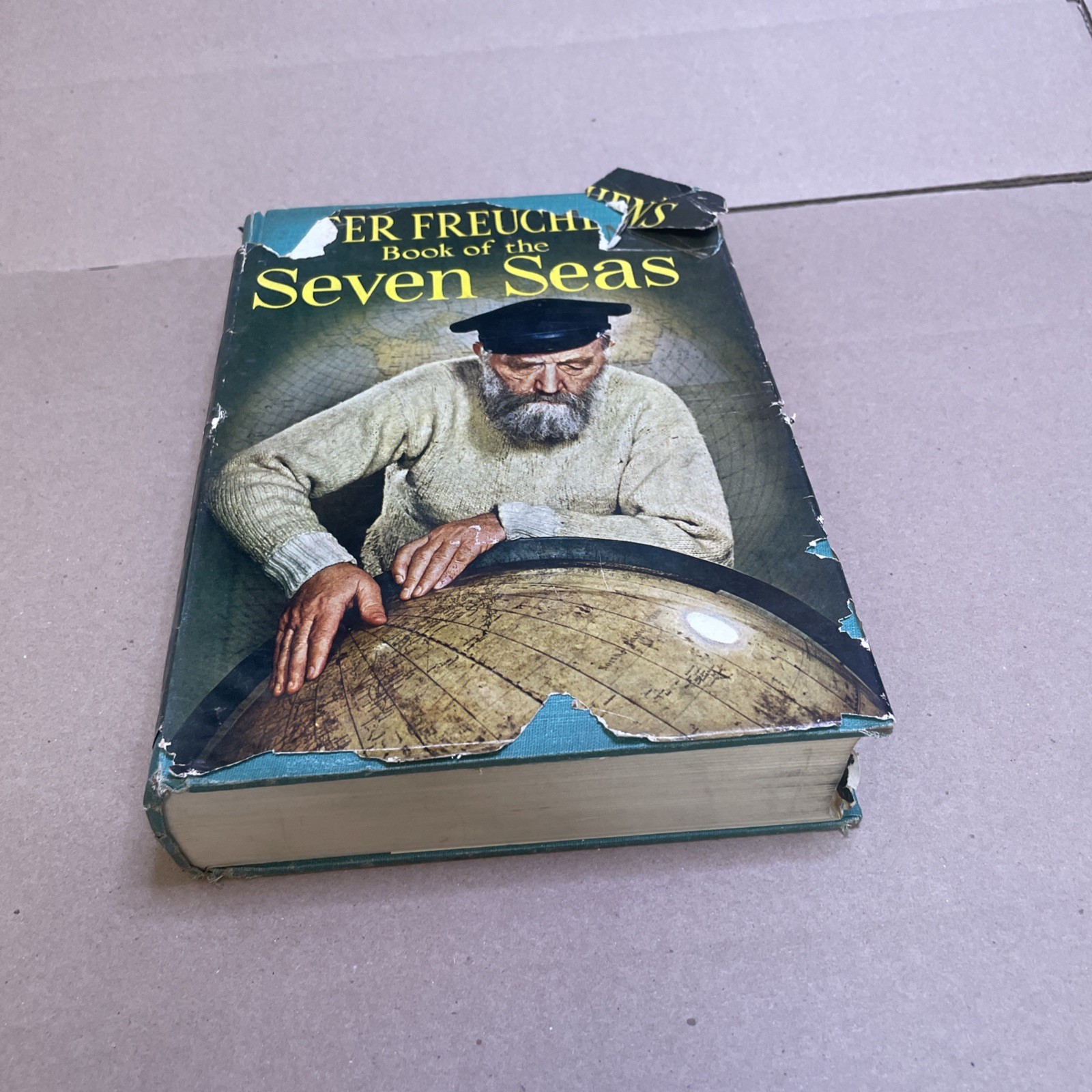PETER FREUCHEN’S Book of the SEVEN SEAS HC/DJ 4th Print 1958