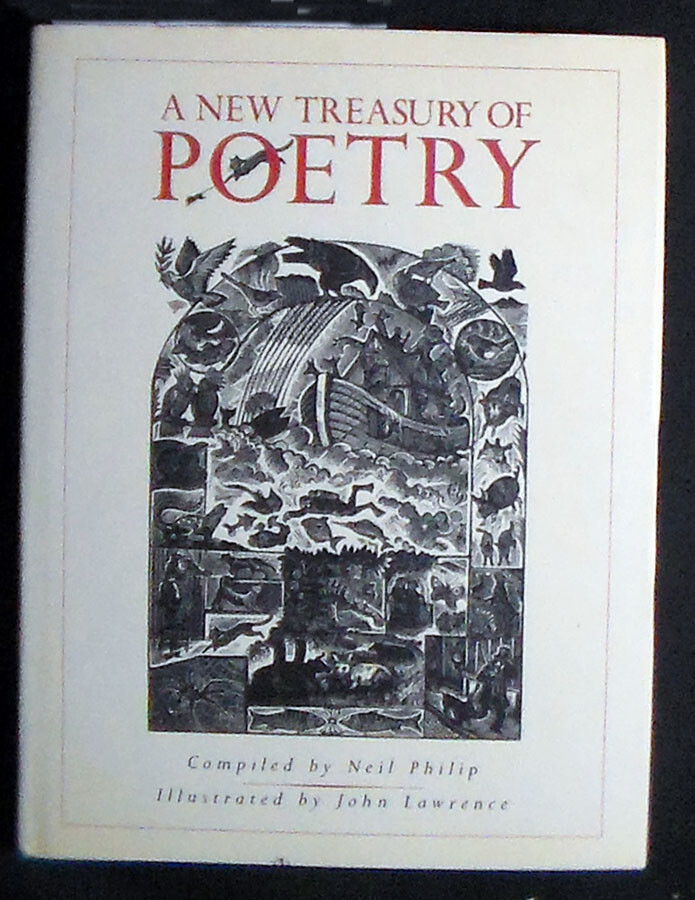 A New Treasury of Poetry Neil Philip with John Lawrence HB/DJ 288 poems FINE/VG+
