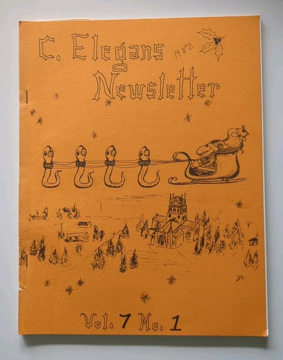 Worm Breeder’s Gazette Volume 7 No 1 1982 – George Poinar Jr. Estate