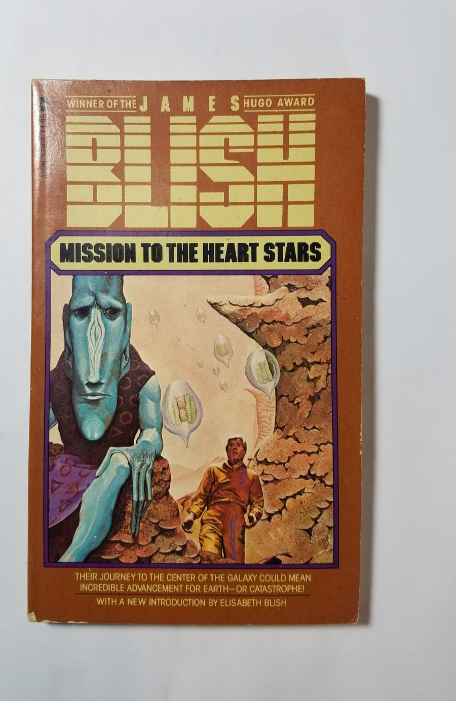 Mission to the Heart Stars by James Blish 1982 Avon 1st Printing Paperback