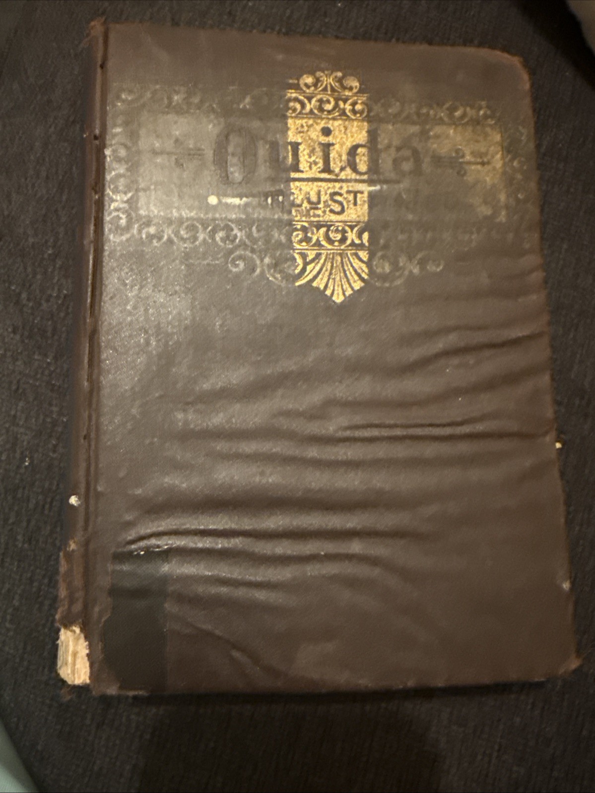 Ouida Volume XII Published 1892 Antique Book.
