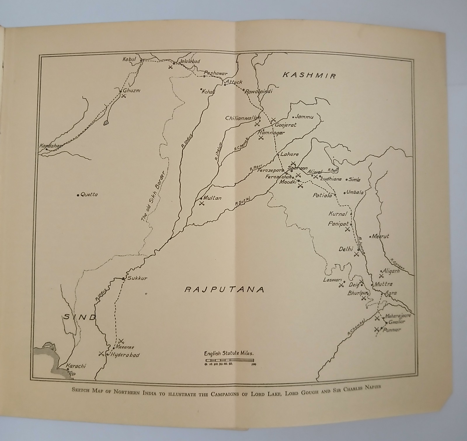 Vignettes From Indian Wars Lieut-General Sir George Macmunn Hardback Sampson Low