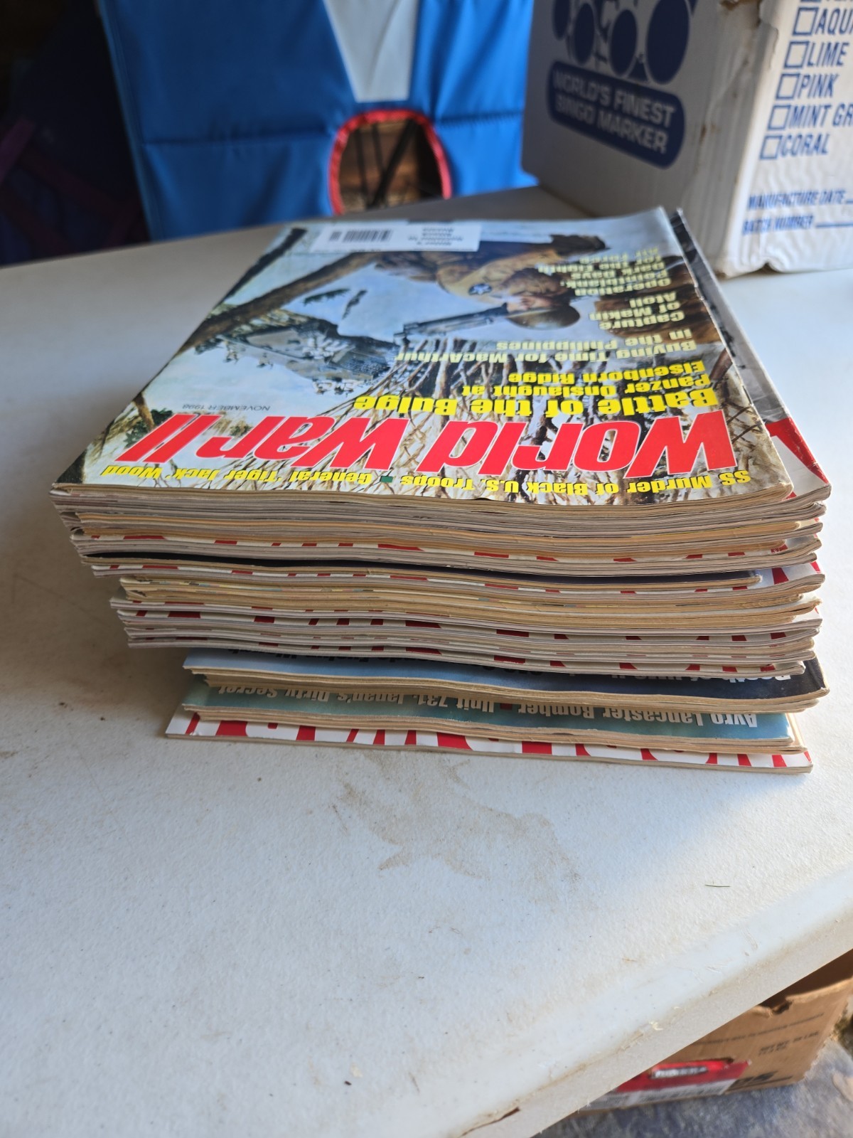 1990s World War 2 Magazines Back Issues Lot Of 34