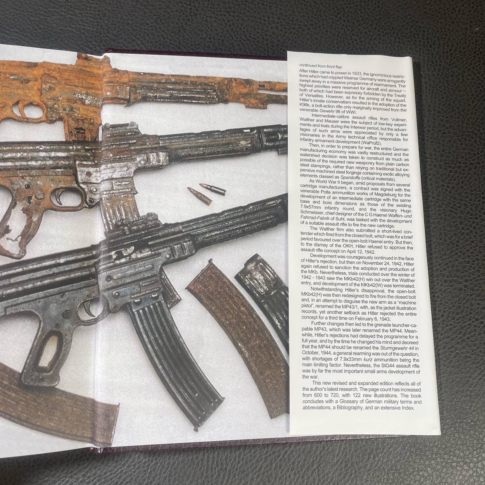 Hans Dieter Handrich Revised & Expanded 2017 Sturmgerwehr MP44 Assault Rifle