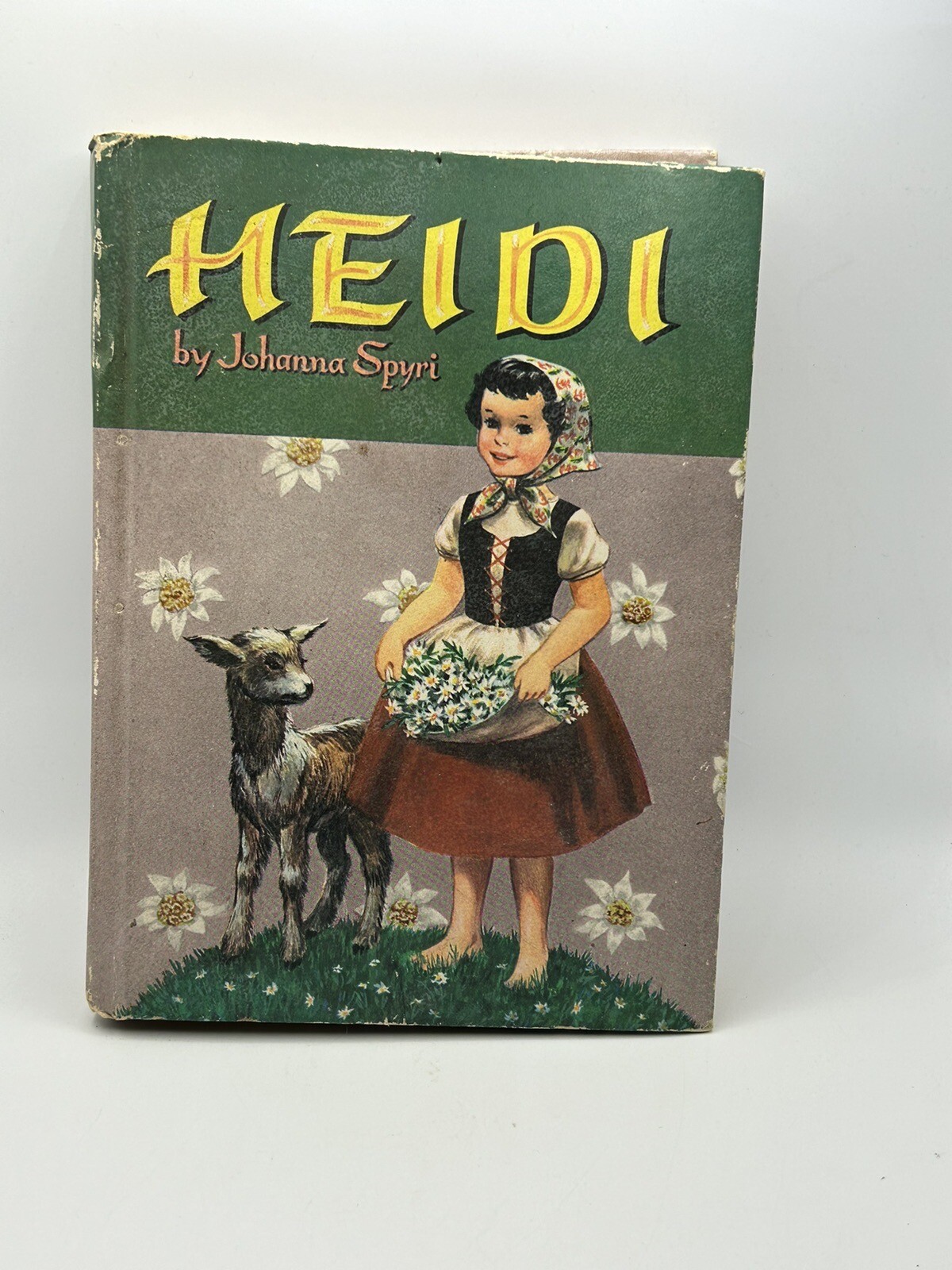 HEIDI by: Johanna Spyri Hardcover Book Classics Whitman Vintage 1955