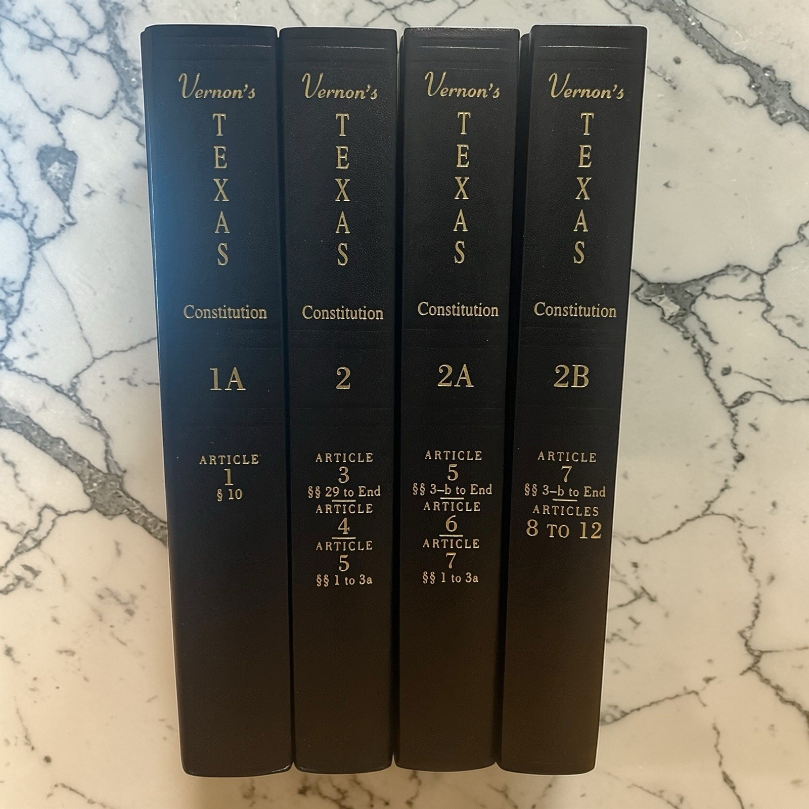 Vernon’s Constitution of the State of Texas Vol 1A, 2, 2A, 2B W 2023 Supplement