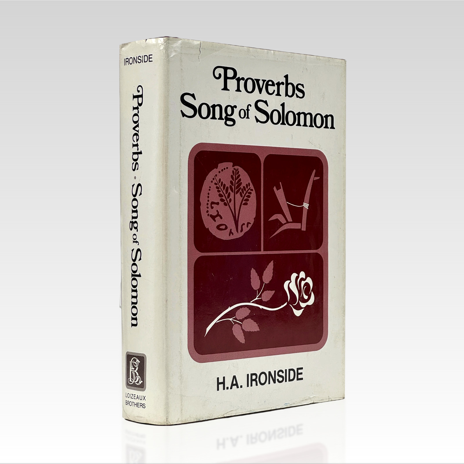 1984 H. A. IRONSIDE. Proverbs Song of Solomon VINTAGE HC