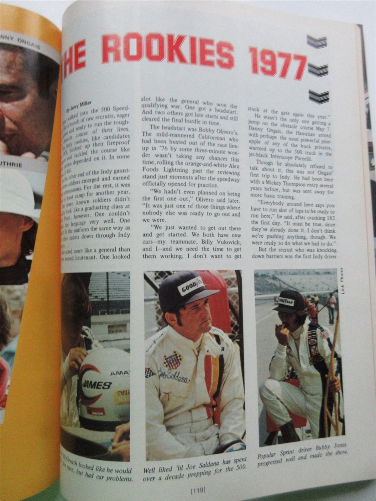 1977 Indianapolis 500 Carl Hungness softcover Yearbook