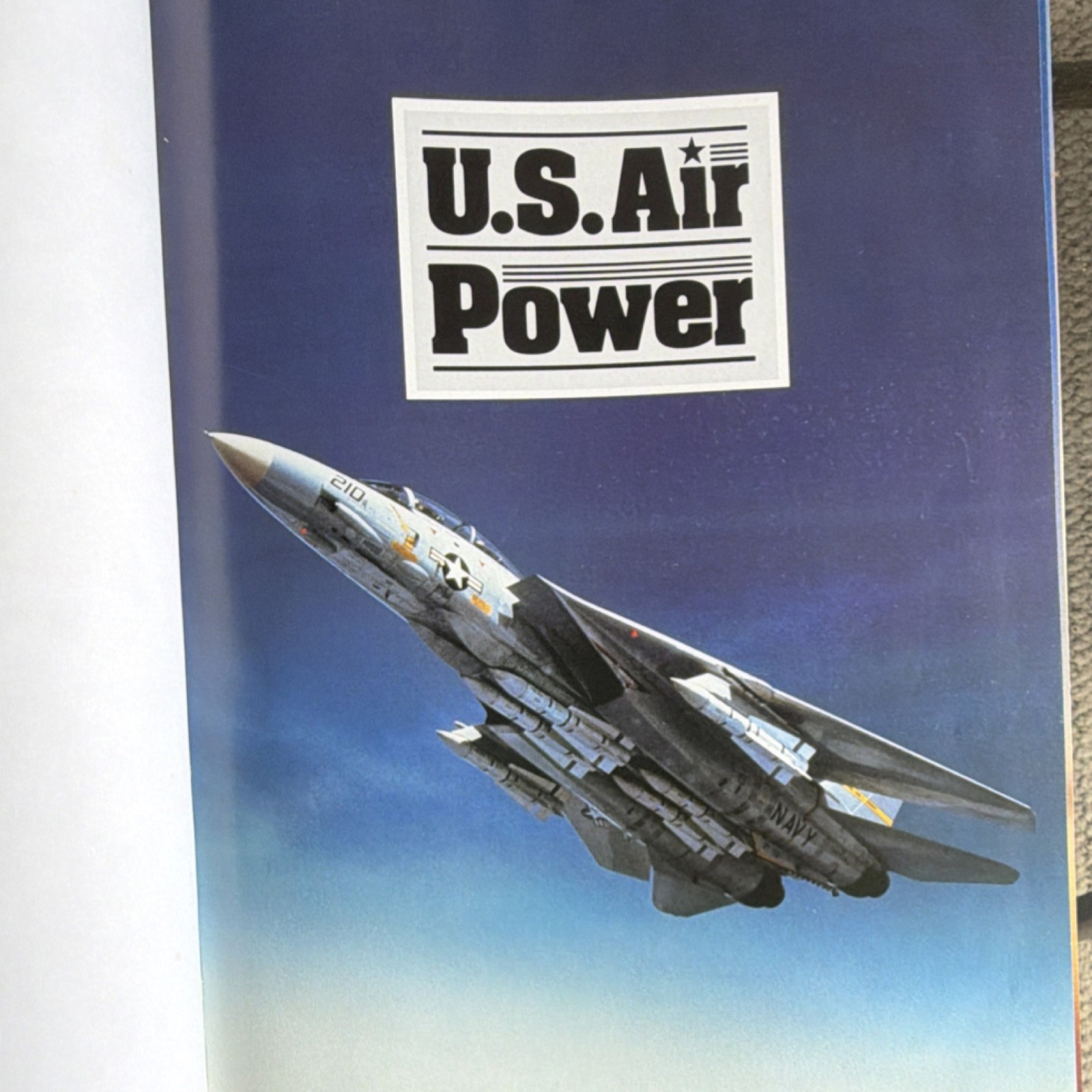Michael J.H. Taylor U.S. Air Power Illustrated Hardcover Military Aviation 1985