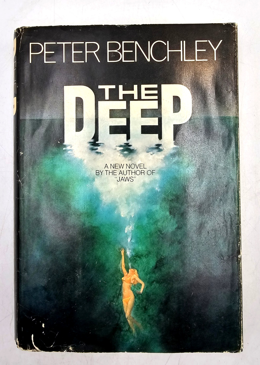 The Deep by Peter Benchley 1976 HC DJ First Edition