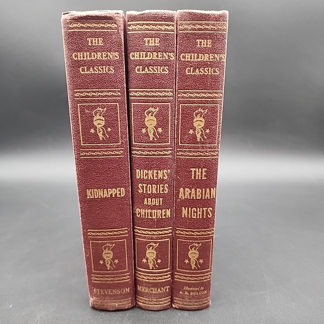 The Children’s Classics 1920’s By The John C. Winston Company Set Of 3 books