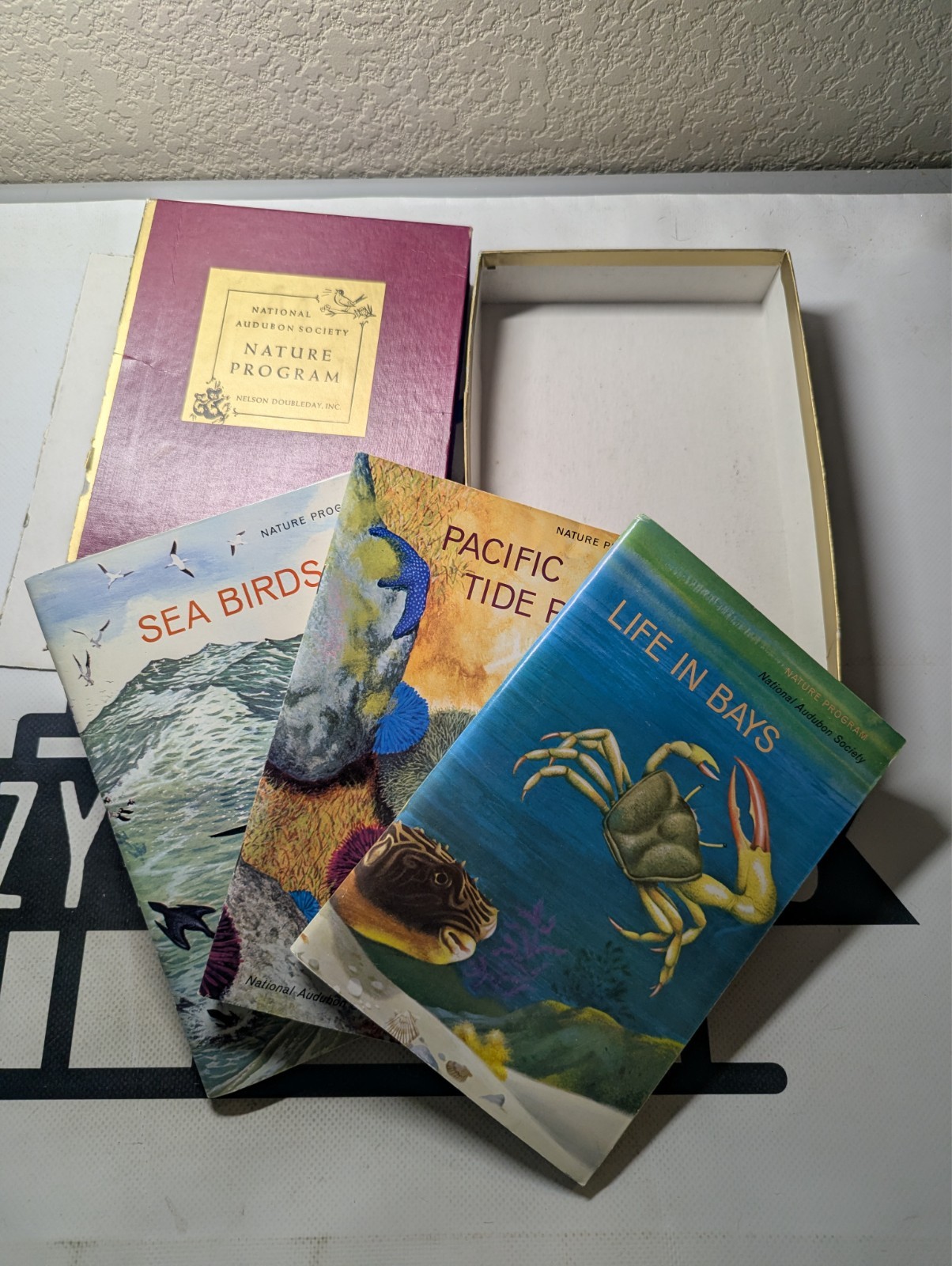 National Audubon Society Nature Program by Nelson Doubleday, Inc. 3 Books
