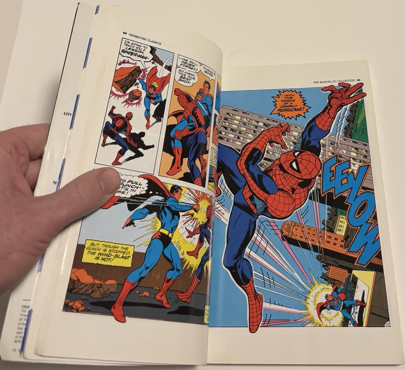 Marvel DC Crossover Classics Comic Books Volume 1 One Batman Superman Spiderman