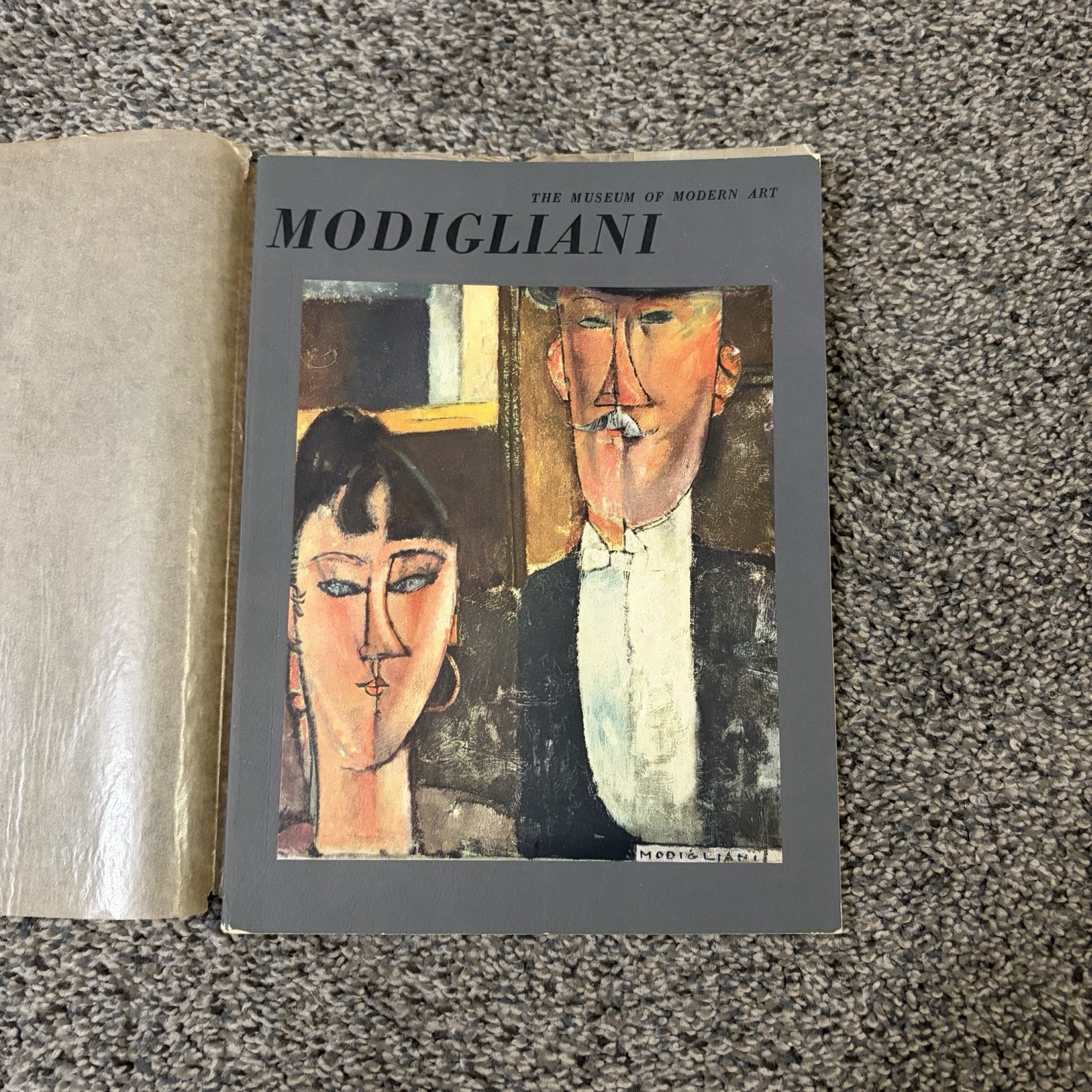 MODIGLIANI The Museum of Modern Art New York MOMA 1951/1954 Soby VTG Book of Art