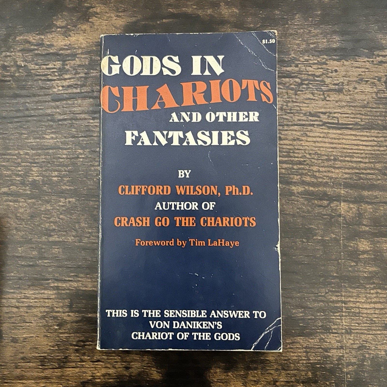 Gods in Chariots Other Fantasies Clifford Wilson 1975 PB Vintage Book